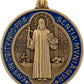 Colorful Saint Benedict Medal and Information Card