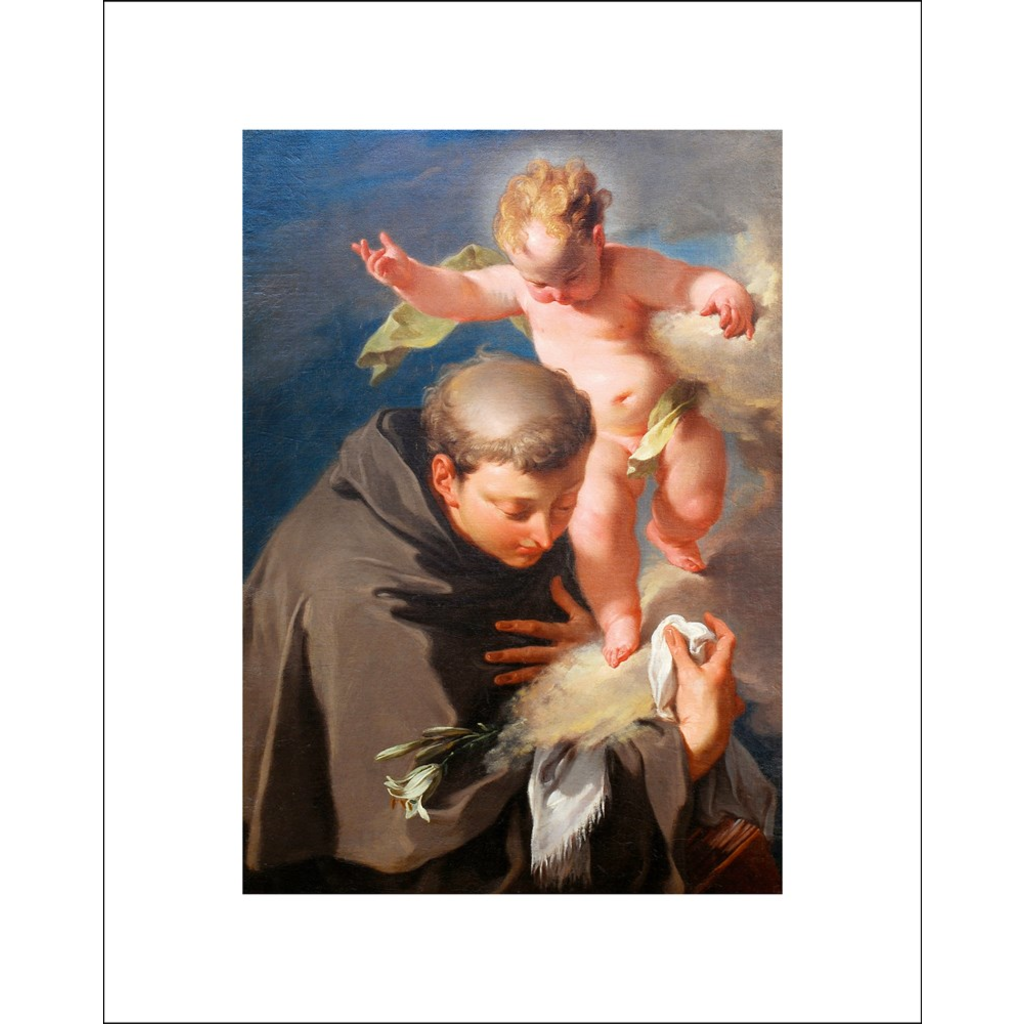 Saint Anthony of Padua Giclee Art Print - Christi Studio