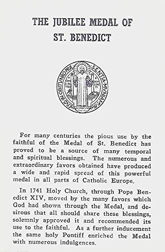 Saint Benedict Medal Framed in Wood