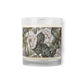 Glass Jar Soy Wax Floral Decorative Candle - #16 (White Roses) - Christi Studio