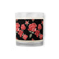 Glass Jar Soy Wax Floral Decorative Candle - #18 (Roses) - Christi Studio