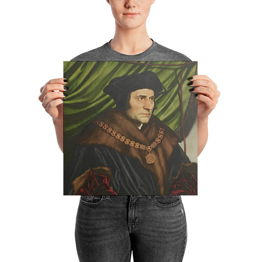 Sir Thomas More Poster - Christi Studio